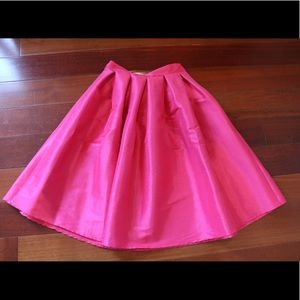Pink Midi Skirt